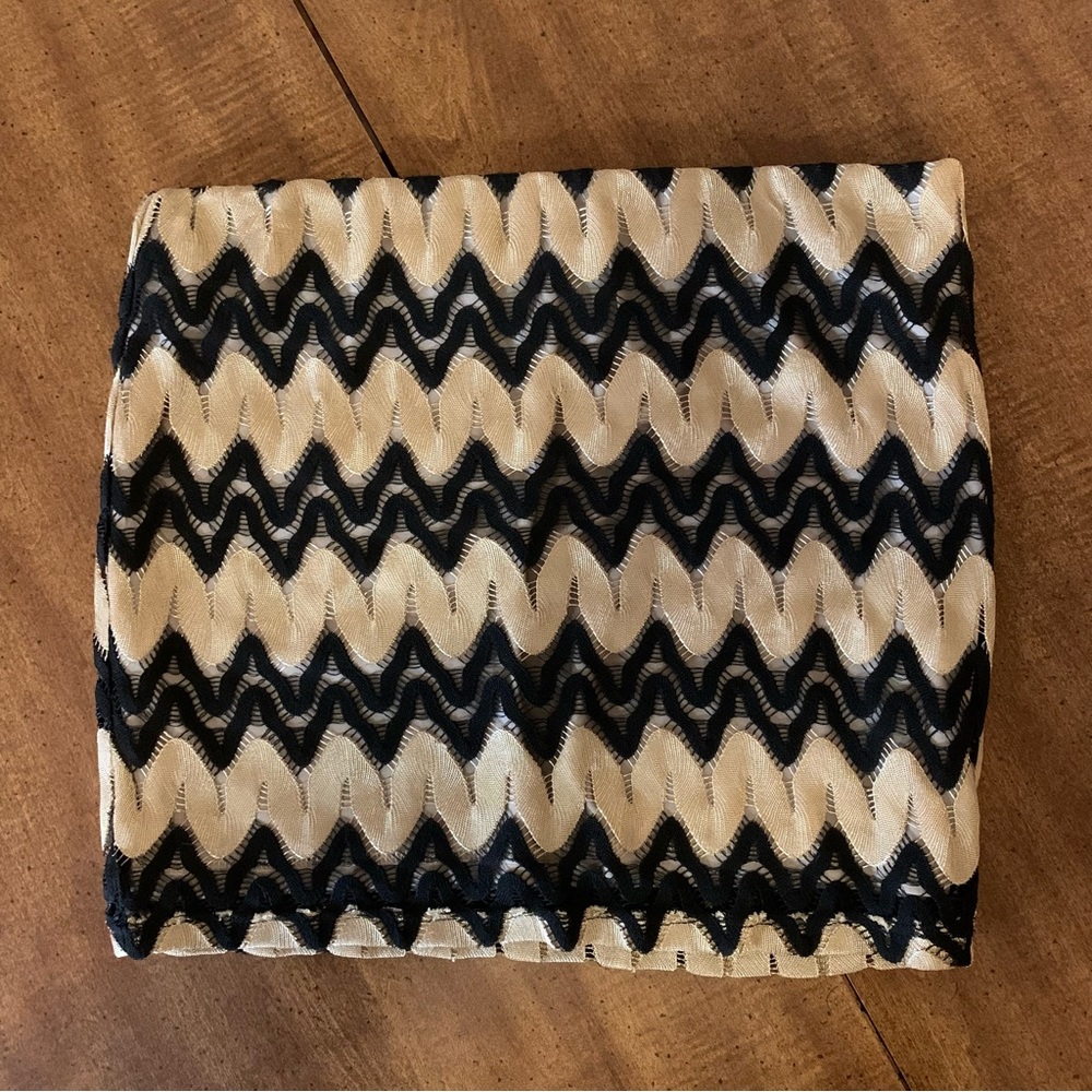 Ark & Co Striped Skirt